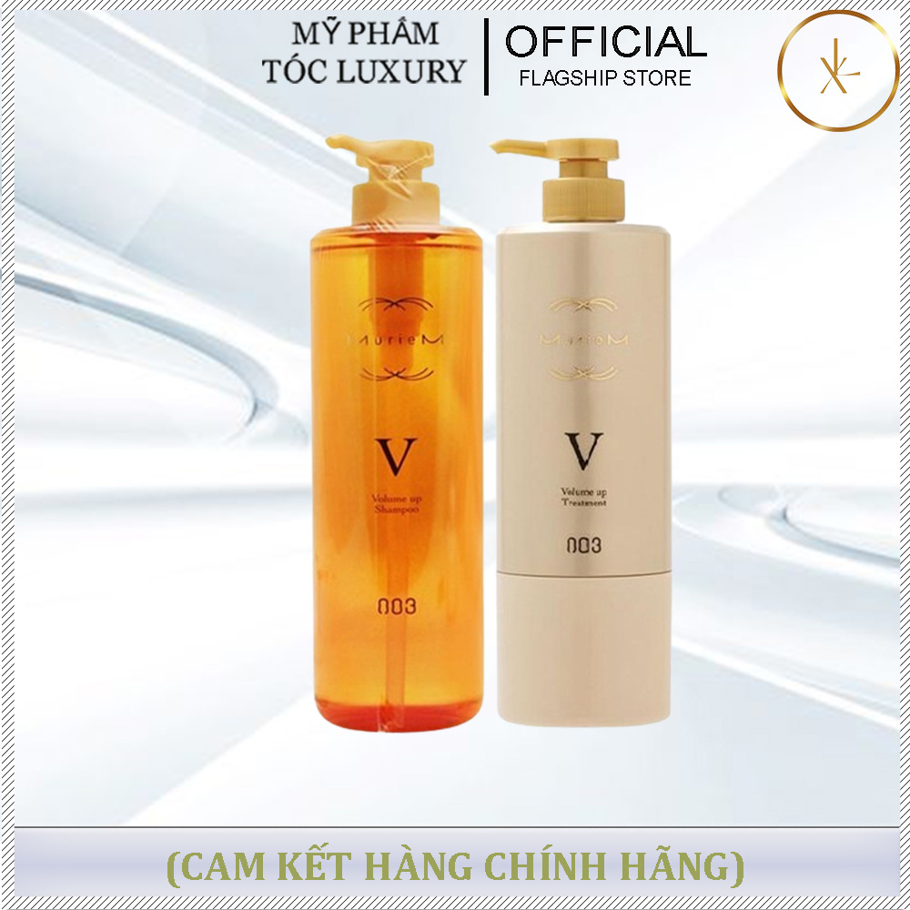 DẦU GỘI XẢ TĂNG PHỒNG TÓC 003 NUMBER THREE V MURIEM GOLD 660ML